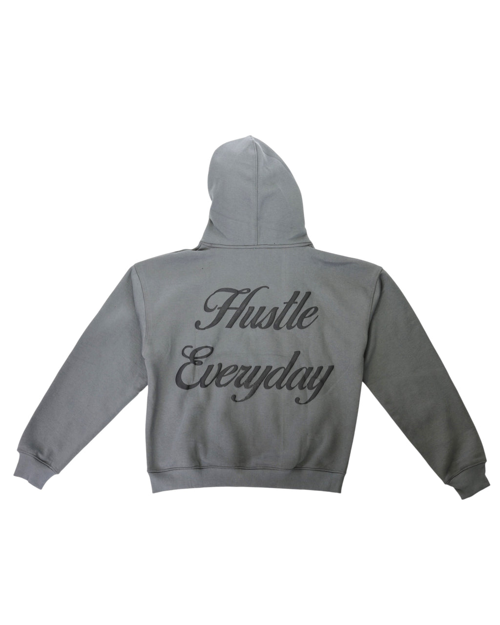 “Hustle Everyday” Hoodie – Charcoal Grey