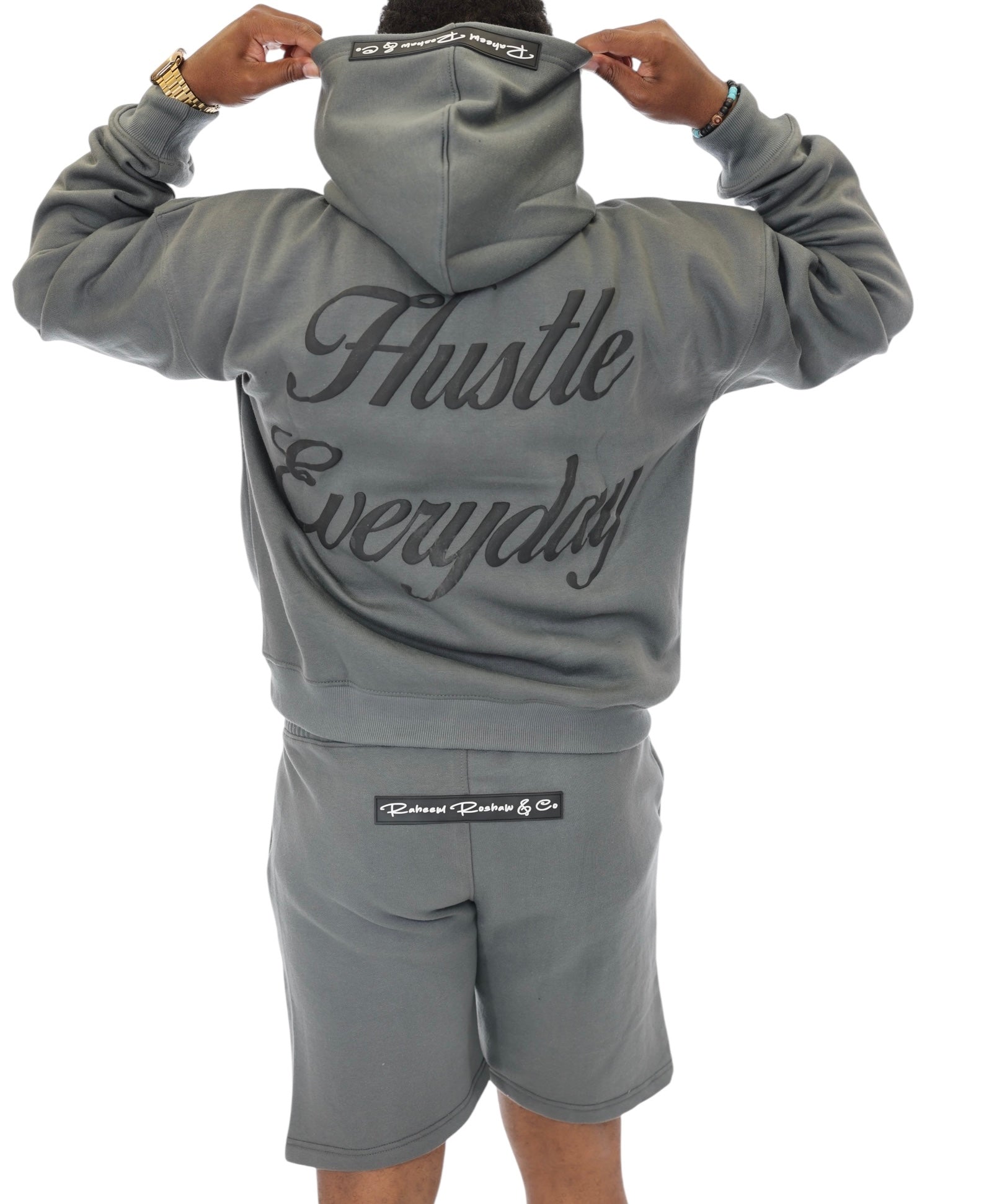Hustle Everyday Fleece Shorts – Charcoal