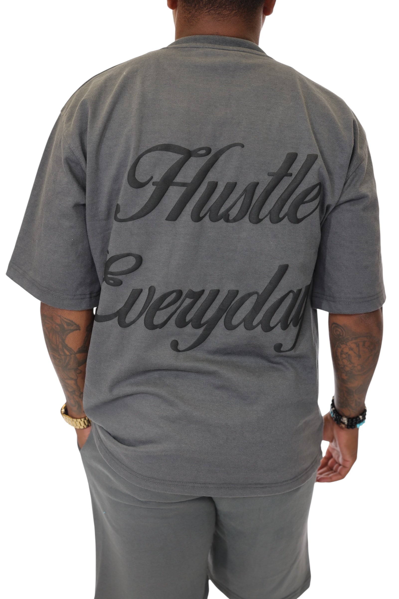 Hustle Everyday Fleece Shorts – Charcoal