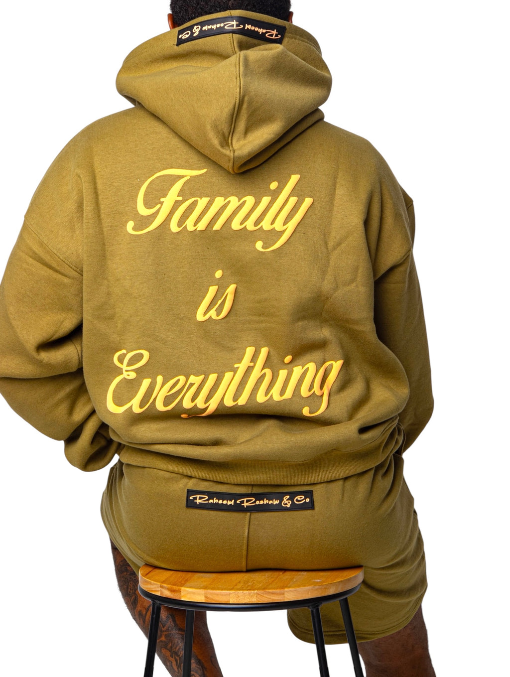 Signature Fleece Shorts – Olive