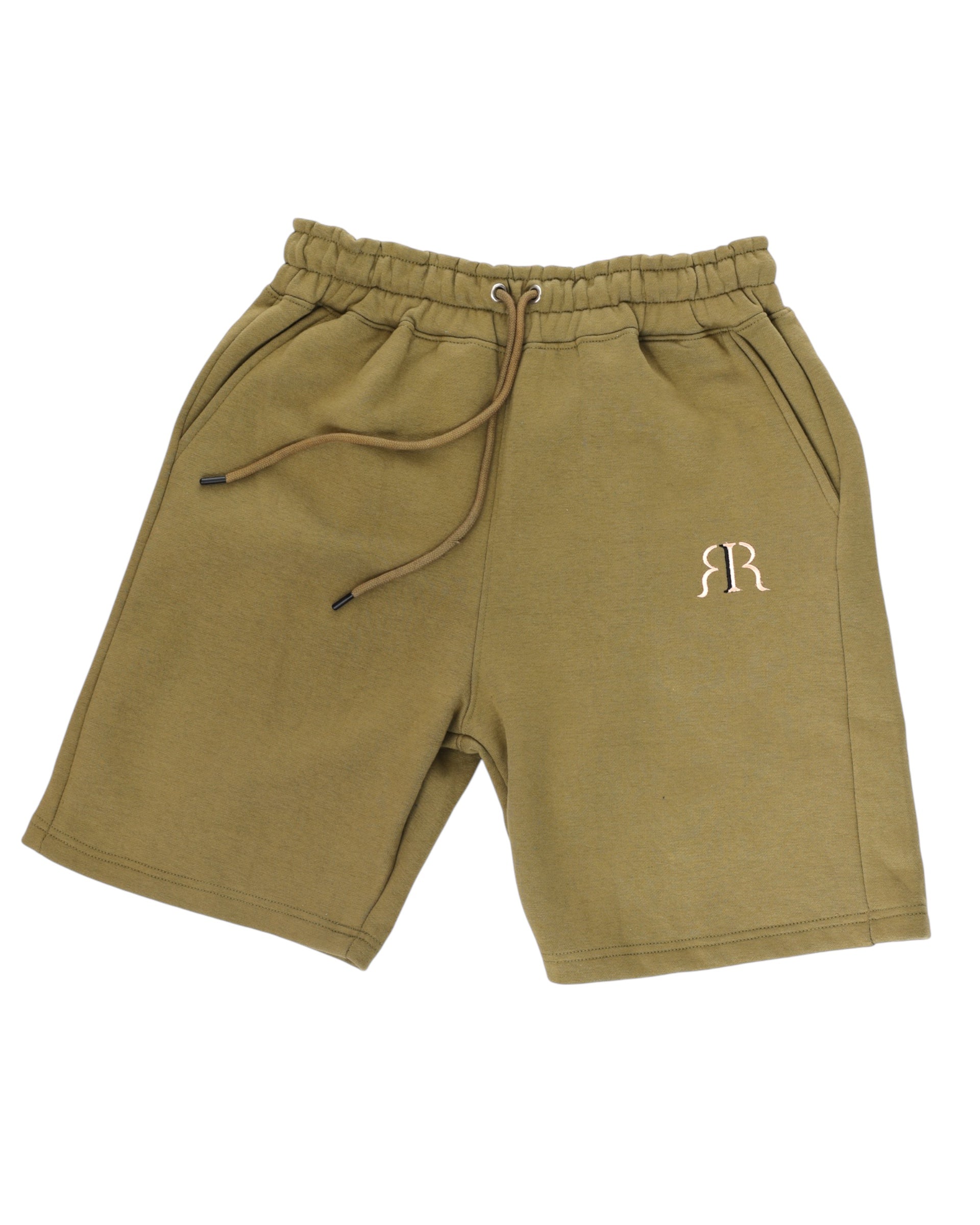 Signature Fleece Shorts – Olive