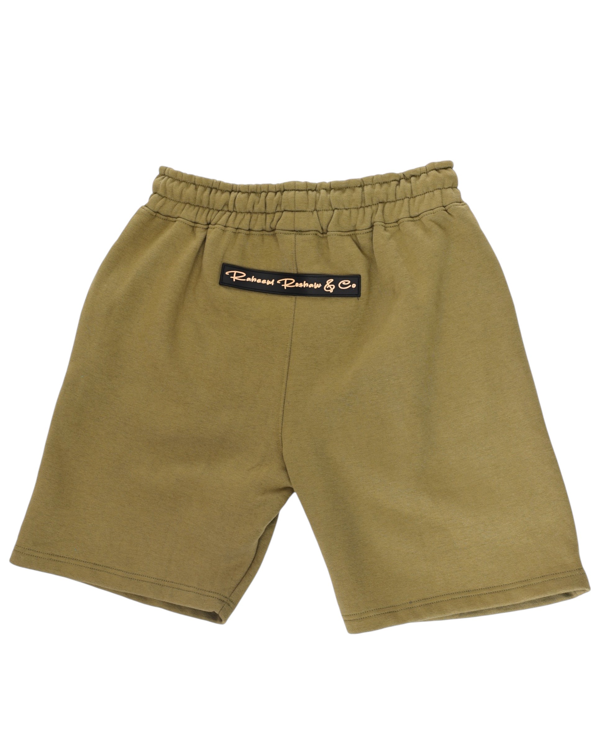 Signature Fleece Shorts – Olive